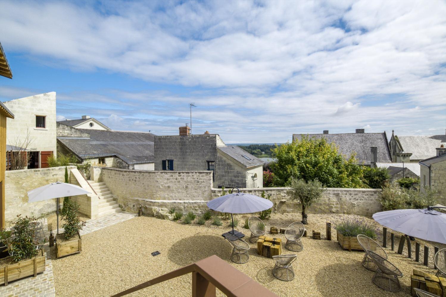 Le Château De Candes, Les Chambres, La Tour, Les Couette-café Candes-Saint-Martin