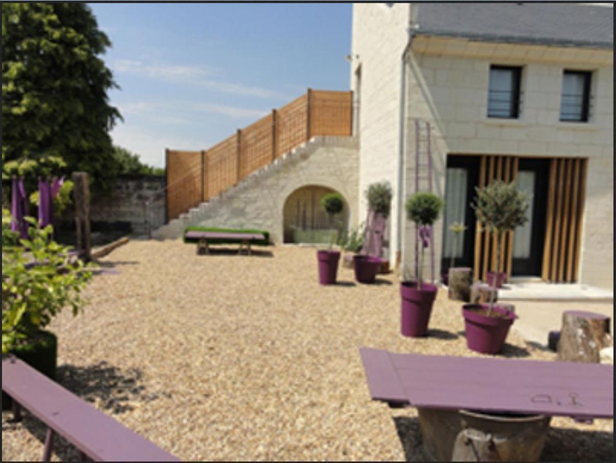 Le Château De Candes, Les Chambres, La Tour, Les Couette-café Candes-Saint-Martin