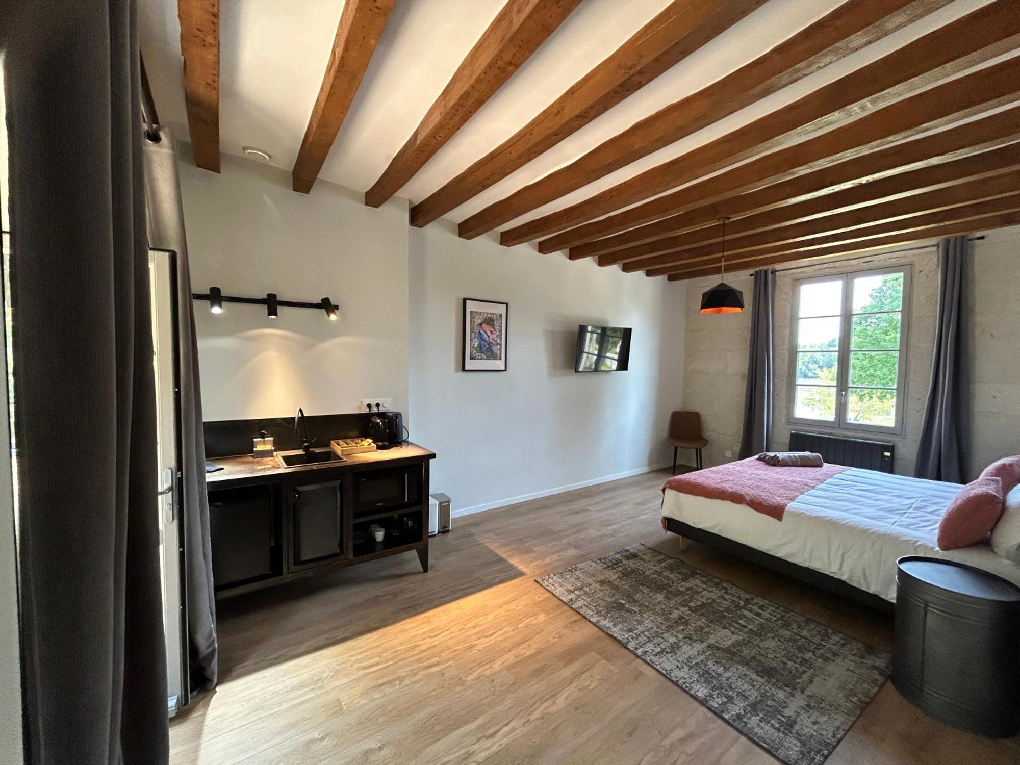 Couette-café Le Château De Candes, Les Chambres, La Tour, Les Candes-Saint-Martin