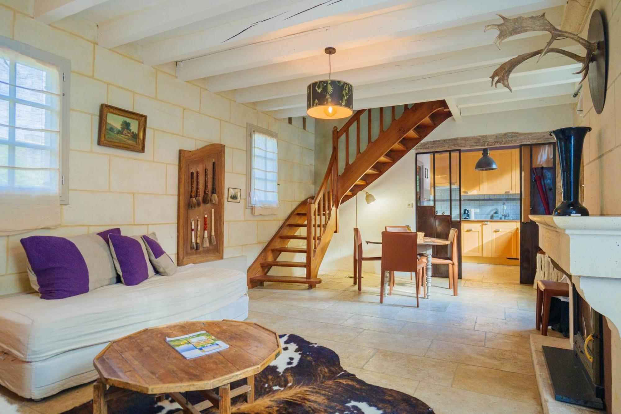 Le Château De Candes, Les Chambres, La Tour, Les Couette-café Candes-Saint-Martin