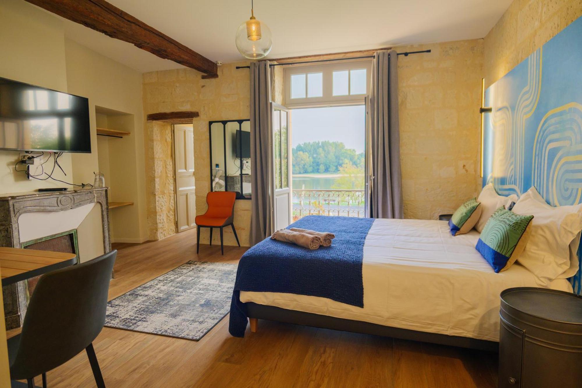 Couette-café Le Château De Candes, Les Chambres, La Tour, Les Candes-Saint-Martin